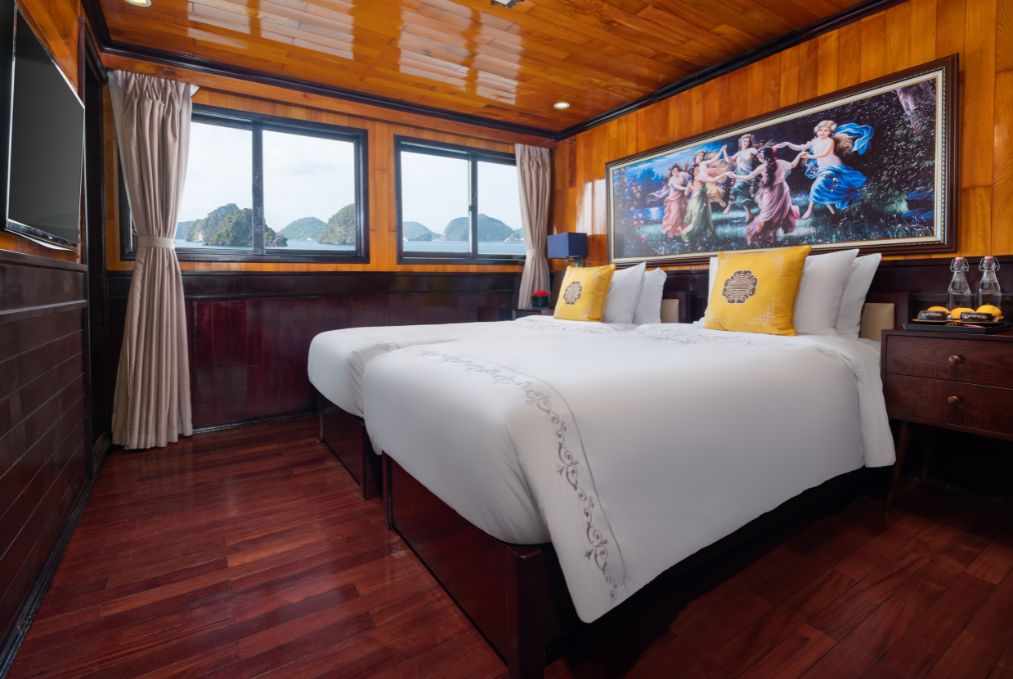 Hera Classic Boutique Cruise – Ha Long Bay 2 Days 1 Night