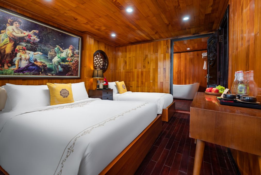 Hera Classic Boutique Cruise – Ha Long Bay 2 Days 1 Night